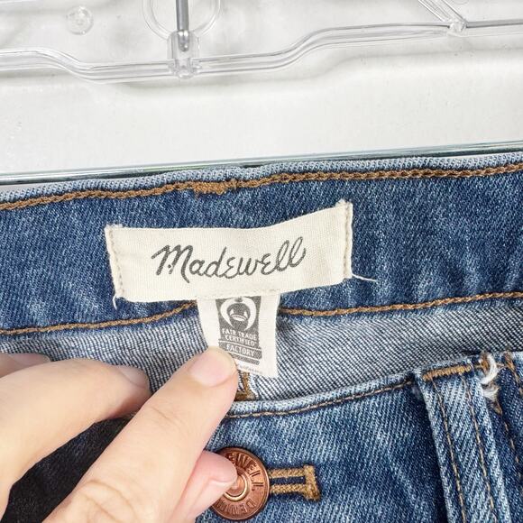 Madewell The Maternity Side Panel Slim Boy Jean Adjustable Edition Pull On 26 - Picture 7 of 11